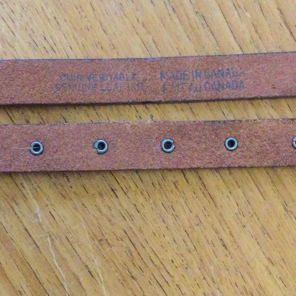 Double Leather belt - Picture 2 of 6